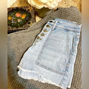 a.n.a • Washed Out High Rise Blue Jeans